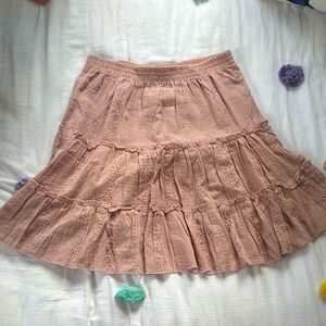 Pink skirt!! Never been worn!! Size Small!!